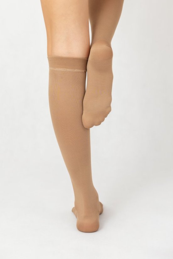 Podkolienky zdravotné kompresívne G6104A - Špica: Zatvorená, Veľkosť: S