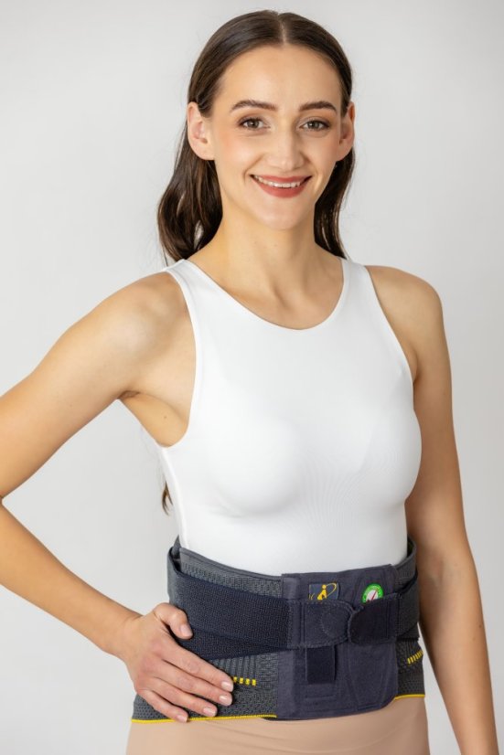 Pás lumbosakrálny s bedrovou výstužou J6096A - Veľkosť: M