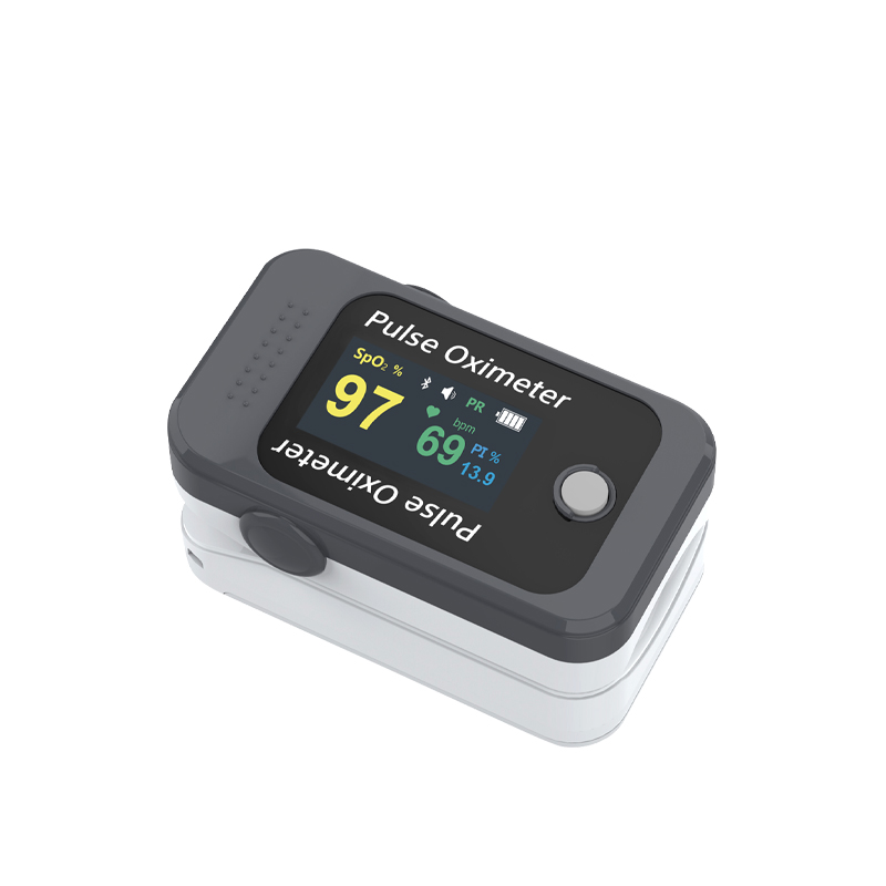 Pulzný oxymeter na prst s Bluetooth