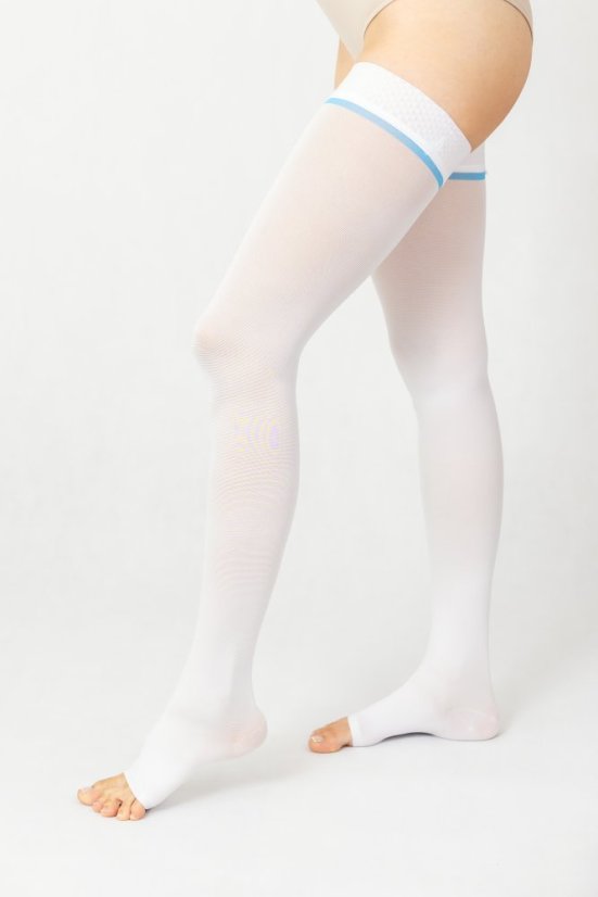 Pančuchy stehenné kompresívne G93115 - Veľkosť: L
