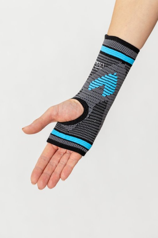 Elastická bandáž zápästia s úchytkou na palec - Veľkosť: XL
