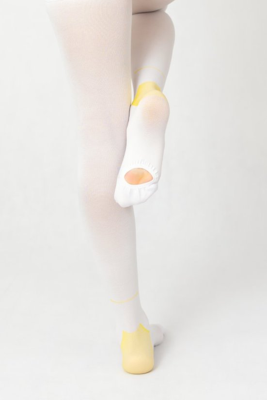 Podkolienky preventívne biele - Veľkosť: L