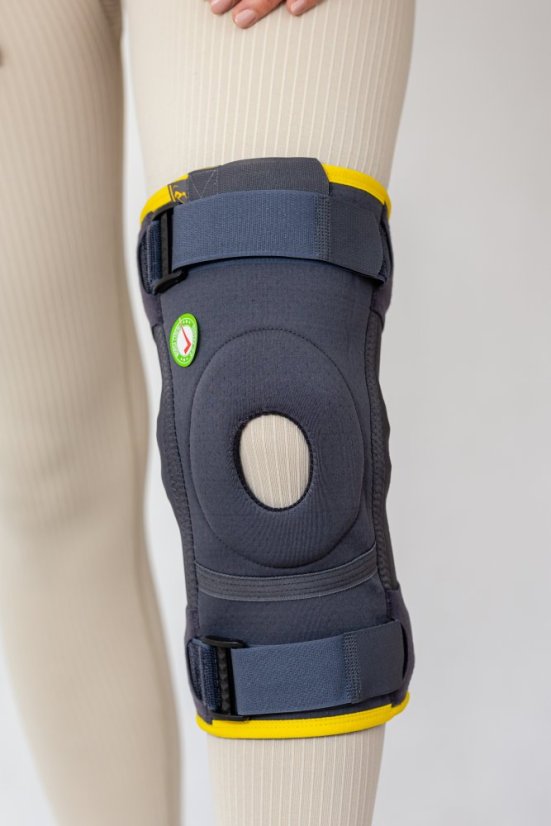 Ortéza kolenného kĺbu s dlahami J6079A - Veľkosť: M