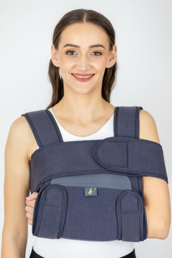 Fixátor ramenného kĺbu VELPAU J6084A - Veľkosť: XL