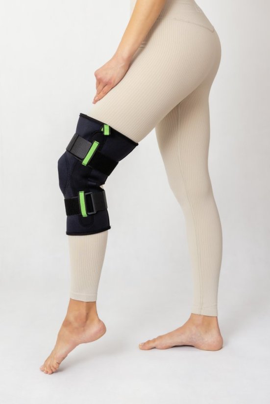 Ortéza kolenného kĺbu s dlahami J93127 - Veľkosť: XL