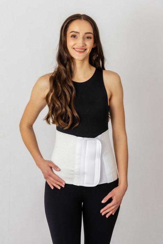 Pás univerzálny bedrovo-brušný J93106 - Materiál: Bavlnený, Výška: 24 cm, Veľkosť: M